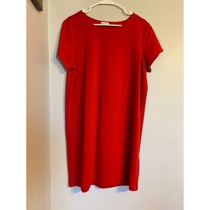 Gap red T-shirt Dress